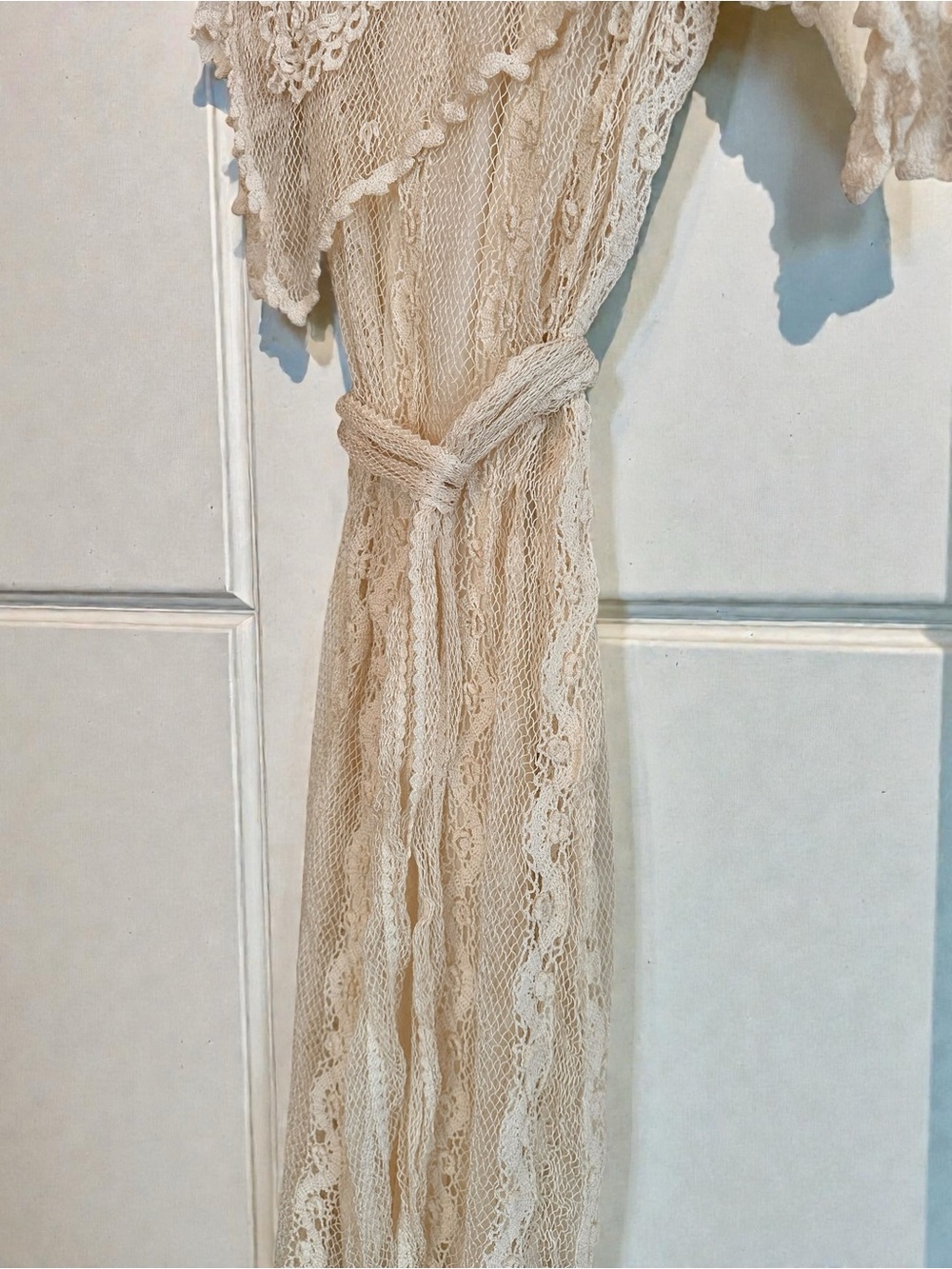 Vintage Intricate Crochet Lace Dress - Picture 4 of 11